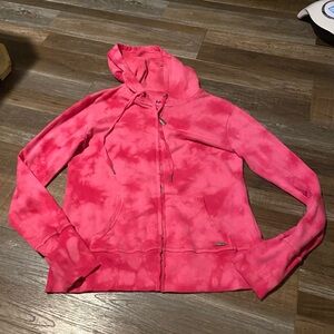 50%off w❤️ Vintage Kirra 💋Hoodie bohemian pink tie dye L